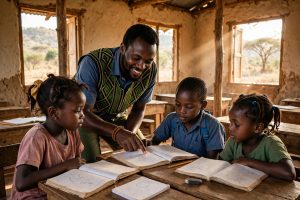 education support in Tanzania